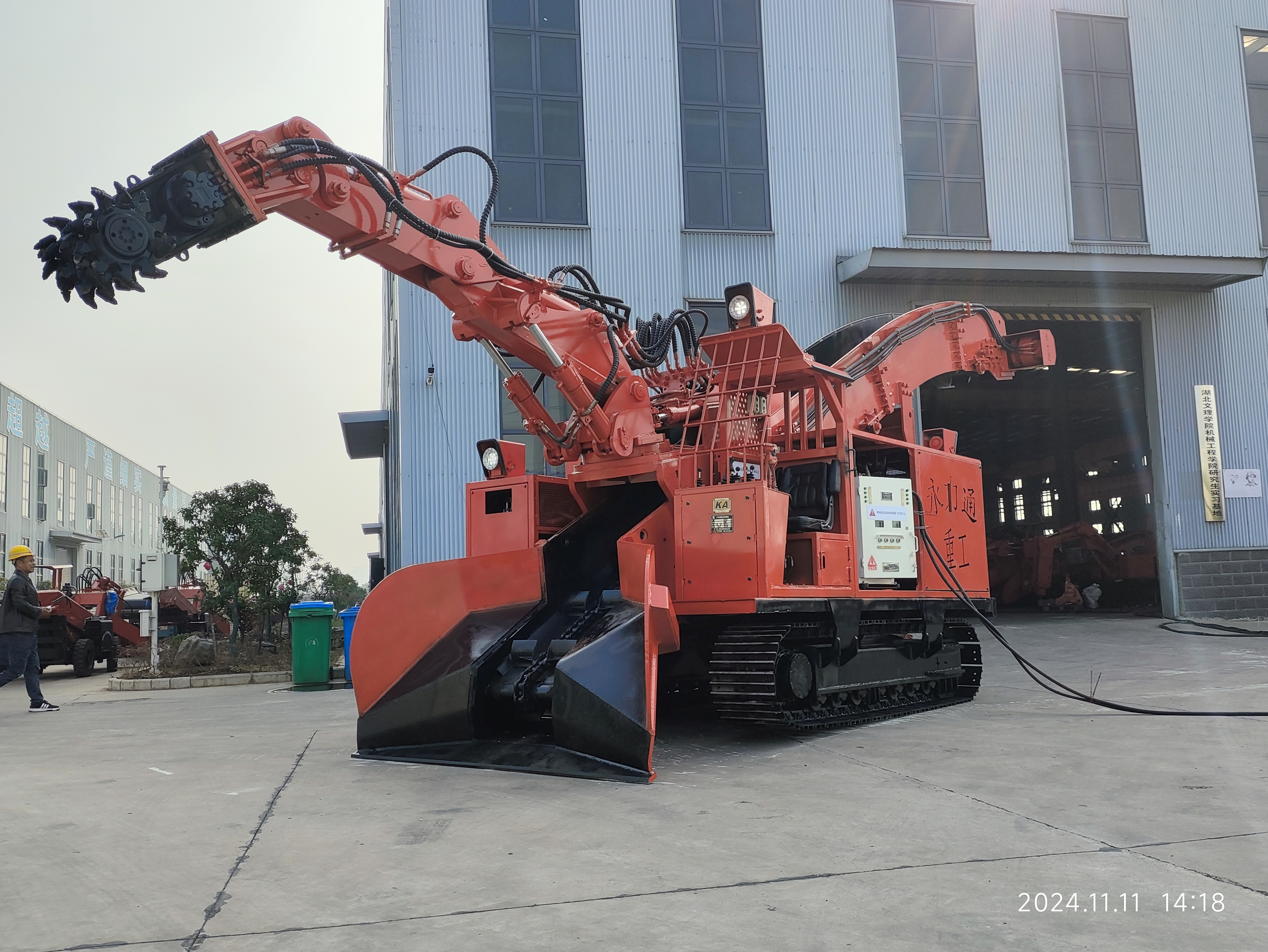 兩種輸送方式任選，永力通礦用扒渣機滿足不同工況